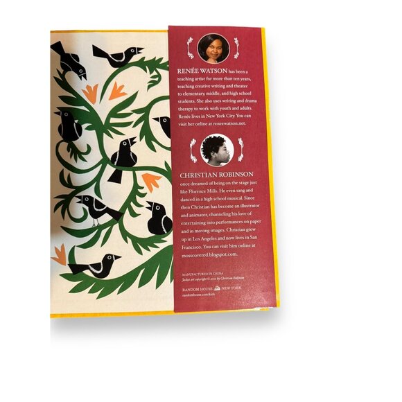 Harlems Little Blackbird By Renée Watson & Christian Robinson Hardcover Book - Picture 7 of 9